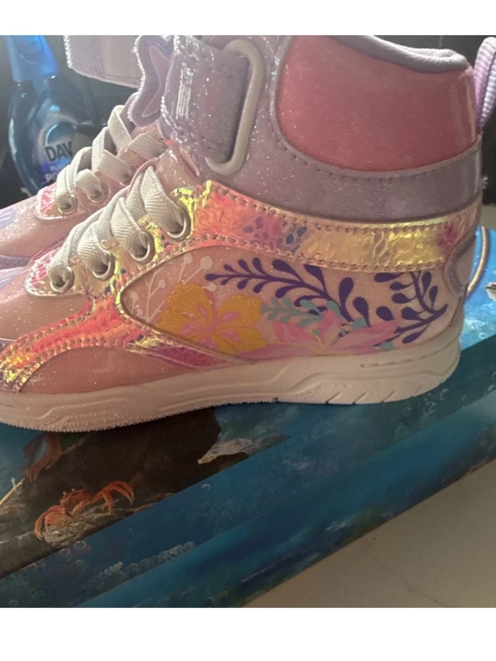 Disney sparkly pink